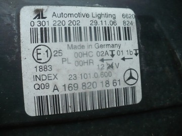 фото thumb №8, Mercedes b-klasa w245 лампа права перед a1698201861
