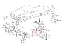 фото thumb №2, Mercedes cl sl w220 актуатор турбины abc оригинал