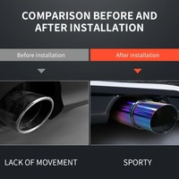 фото thumb №8, Гасник труби випускної автомобіля, пряма задня труба вихлопна, частина modyfi