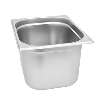 POJEMNIK GN 1/2 200 MM ZE STALI NIERDZEWNEJ GASTRONOMICZNY 11.6 L TECHNICA