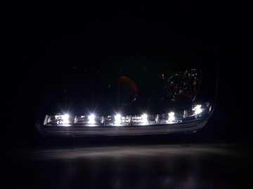 фото thumb №3, Лампы перед daylight led vw bora 1j 99-04 чёрные