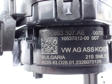 фото thumb №9, Рулевой/подрулевой переключатель лента комбинированный 1ea953507ae vw id4 id.4 23r