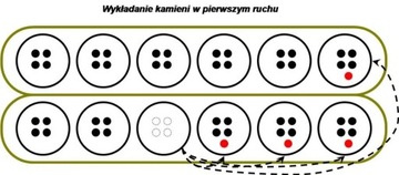 ОВЭРЕ (ВАРИ) - СТРАТЕГИЧЕСКАЯ ИГРА красная - птица