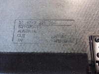 фото thumb №4, Bmw 5 f11 обшивка підлога багажника плита