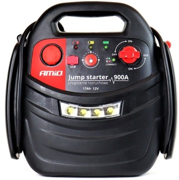 URZĄDZENIE ROZRUCHOWE POWERBANK JUMP STARTER AMIO