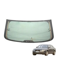 фото thumb №1, Скло задня зад audi a6 c6 універсал 2005-11 зелена антена з підігрівом оригінальний номер 4f9845