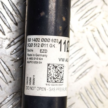 фото thumb №8, Volkswagen golf vii 2019 правая сторона амортизатор задний