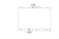 фото thumb №8, Радіатор mitsubishi pajero pinin 1,8 53792