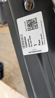 фото thumb №8, Новый порог обшивка перед правый vw t5 t6 transporter 7e0805404