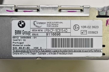 фото thumb №8, Радіо радіопрогравач cd rds 3454566 mini cooper one r56 06-15