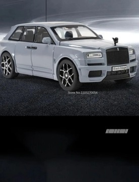 1/32 Rolls Royce Cullinan SUV игрушечная модель автомобиля алюминиевые модели туристических прицепов