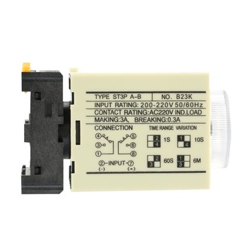 ST3PA-B ТАЙМЕР ЗАДЕРЖКИ AC 220 В 5 А