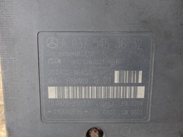 фото thumb №15, Mercedes cl203 clc 1.8 компрессор насос abs a0375453632 a0064314812