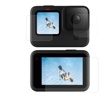 Защитное стекло TELESIN для GoPro HERO9 Набор из 2 шт.