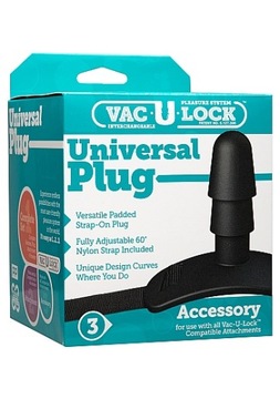 РЕМЕНЬ VAC-U-LOCK С ЗАГЛУШКОЙ ДЛЯ ДИЛДО 1010-16-BX