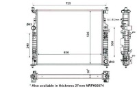 Купить Nrf радиатор db w164/w251 ml/r 05- + ассистент водителя #28, фото thumb