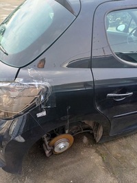 фото thumb №1, Peugeot 207 07r hb 5d чверть крила правий задня обшивка