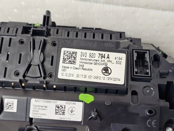 фото thumb №5, Спидометр манометр приборы экран дисплей виртуальный skoda superb digital 3v0