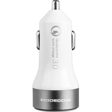 АВТОМОБИЛЬНОЕ ЗАРЯДНОЕ УСТРОЙСТВО С ПОРТОМ БЫСТРОЙ ЗАРЯДКИ USB QUICCH CHARGE 3.0 + USB