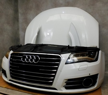 фото thumb №3, Audi a7 c7 4g8 комплектний перед бампер лампи капот pas ls9r повний led радари