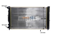 фото thumb №11, Радиаторов двигателя воды audi a4 b5 a6 c5 skoda superb i vw passat b5