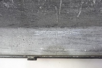 фото thumb №9, Планка бампера зад заднього mercedes w203 купе