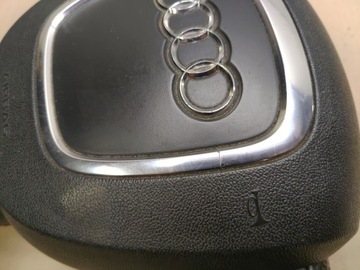 фото thumb №12, Руль + подушка безопасности мультифункция кожа лепестки s-line audi a6 c6