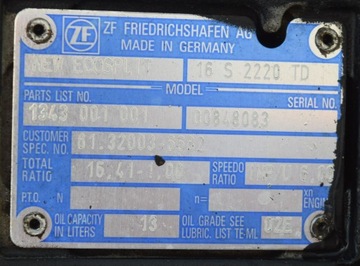 фото thumb №6, Коробка передач коробки передач man tgx tga tgs zf 16 s 2220 td