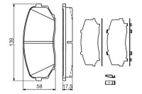 фото thumb №14, Гальмівні колодки ham. mazda p. cx- 7- cx- 9 2.3- 3.7 07- 15