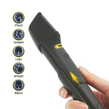 Триммер зоны сна Титановая отделка Microtouch