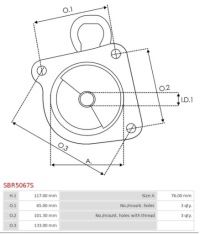 Головка стартер sbr5067s as-pl Доставка, фото thumb