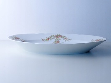 OGROMNY PÓŁMISEK PORCELANOWY ok. 1910 roku