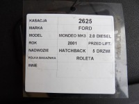 Ford mondeo mk3 шторка багажника Киев, фото thumb