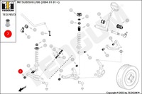 фото thumb №10, Сайлентблок рычага tedgum ted76573 mr992410 mitsub