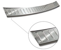 фото thumb №1, Mercedes c class w205 t-model молдинг стальной накладка na бампер задняя