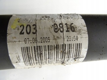 фото thumb №12, Wał приводной mercedes clk w209 3.5 v6 a2030716