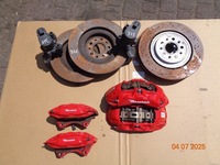 фото thumb №1, Супорти гальмівні диски комплект червоні перед i задня maserati levante ghibli