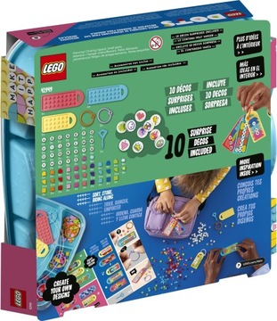 LEGO DOTS 41949 Megazestaw zawieszek wiadomości