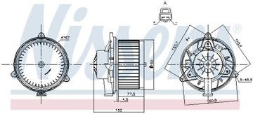 фото thumb №13, Nissens 87248 вентилятор внутренний 87248 nis
