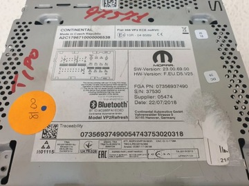 фото thumb №8, Fiat tipo 2 ii 15- радіо оригінальні 356 vp2 оригінал