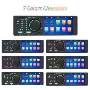 Модель № 7805 Радио 1 din 4.1 Bluetooth MP3 FM