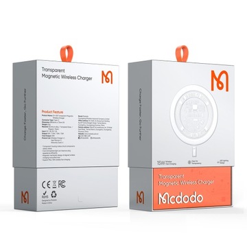 ИНДУКЦИОННОЕ ЗАРЯДНОЕ УСТРОЙСТВО MCDODO PRISM MAGSAFE ДЛЯ IPHONE