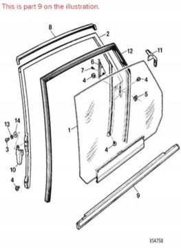 фото thumb №7, Планка накладка лівий зад jaguar xj6 xj12