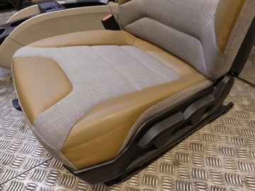 фото thumb №10, Bmw i3 i01 обивка сиденья подогрев диван туннель обшивки solaric cassia