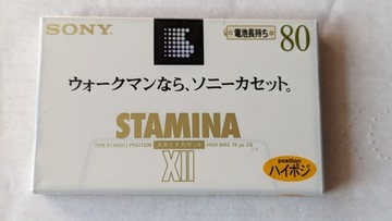 Sony XII STAMINA 80 1996 г. 1 шт. Япония.