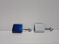 фото thumb №1, Dacia sandero iii 20- заглушка фаркоп бампера перед оригинальная