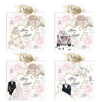 СВАДЕБНЫЕ ПРИГЛАШЕНИЯ ДЛЯ GLAMOUR GOLD WEDDING MS