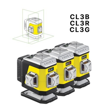 Синий лазерный штатив Nivel System CL3B (3x 360°) + датчик CLS-4