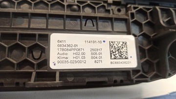 фото thumb №9, Bmw 7 g11 панель кондиціонера 6834362