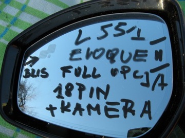 фото thumb №5, Зеркало land rover evoque 2 ii od 2019 18 pin +камера